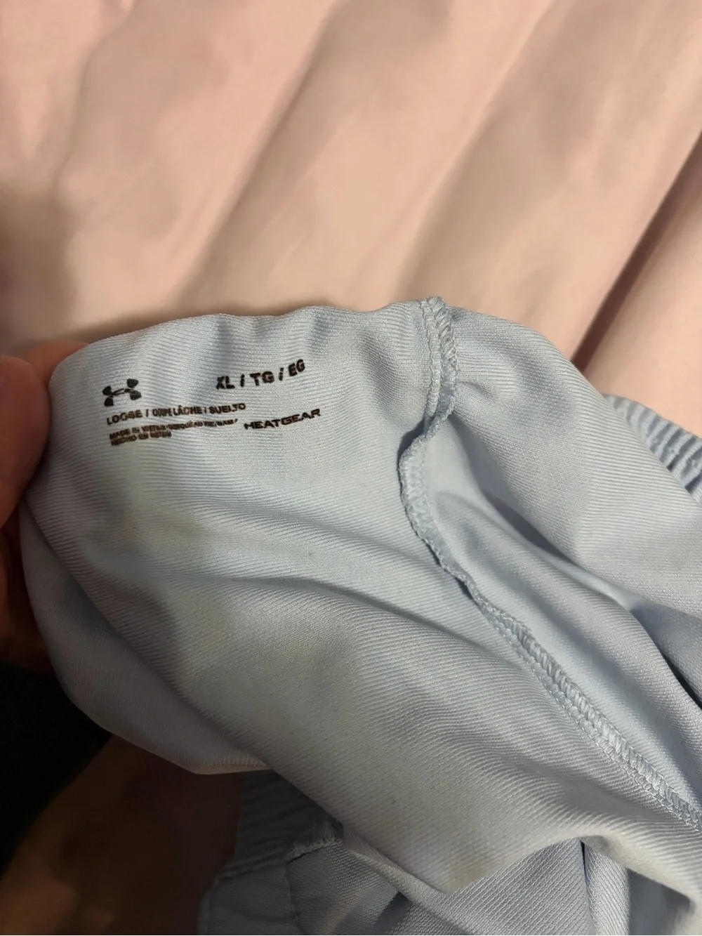 Under Armour Pale Blue Women's Athletic Training Shorts